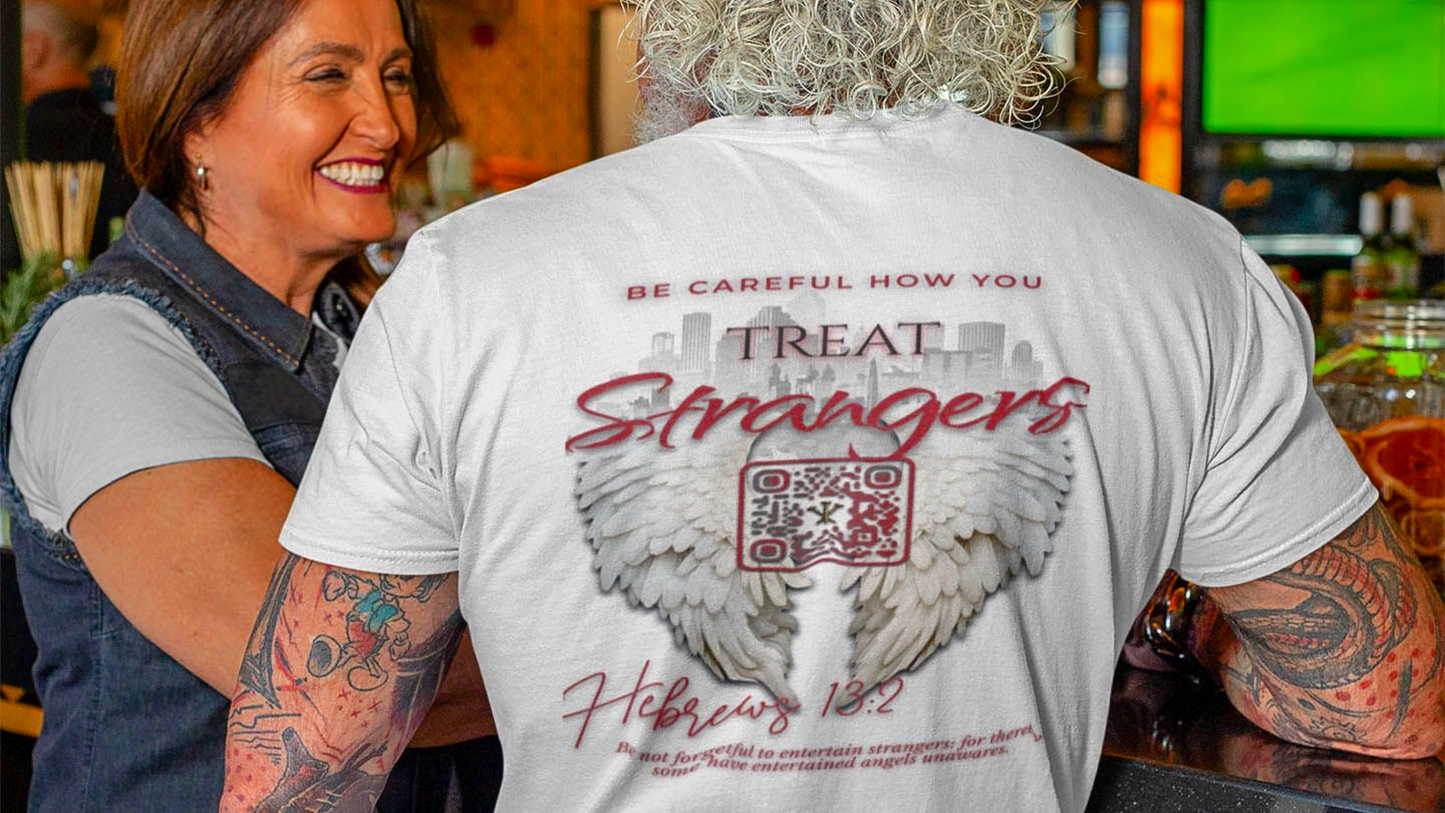 Strangers - QR-Coded T-Shirt
