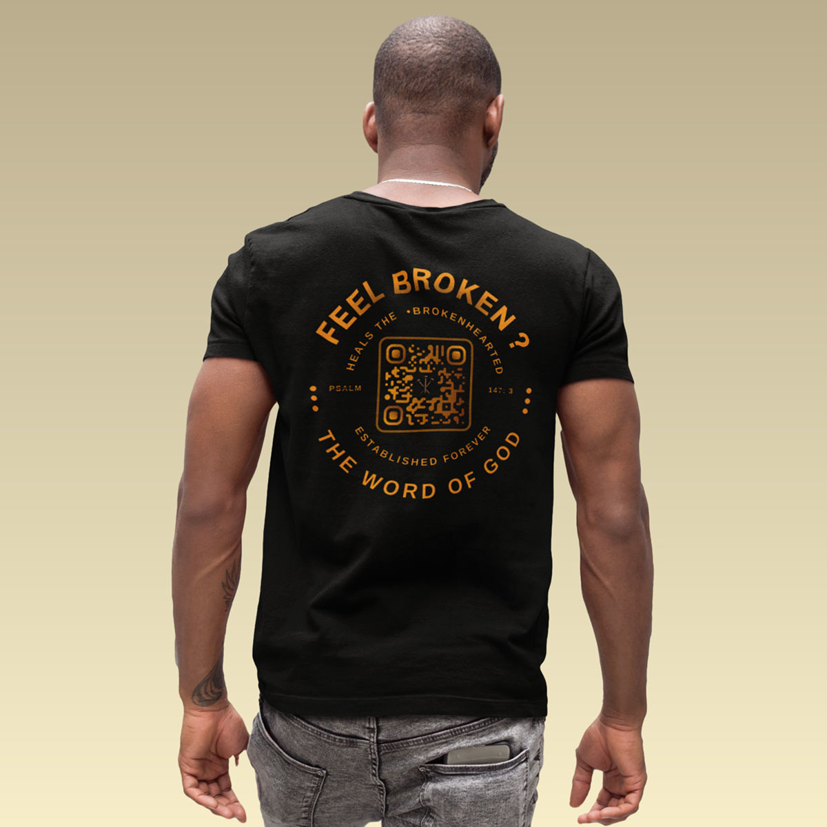 Heals The Brokenhearted QR-Coded T-Shirt