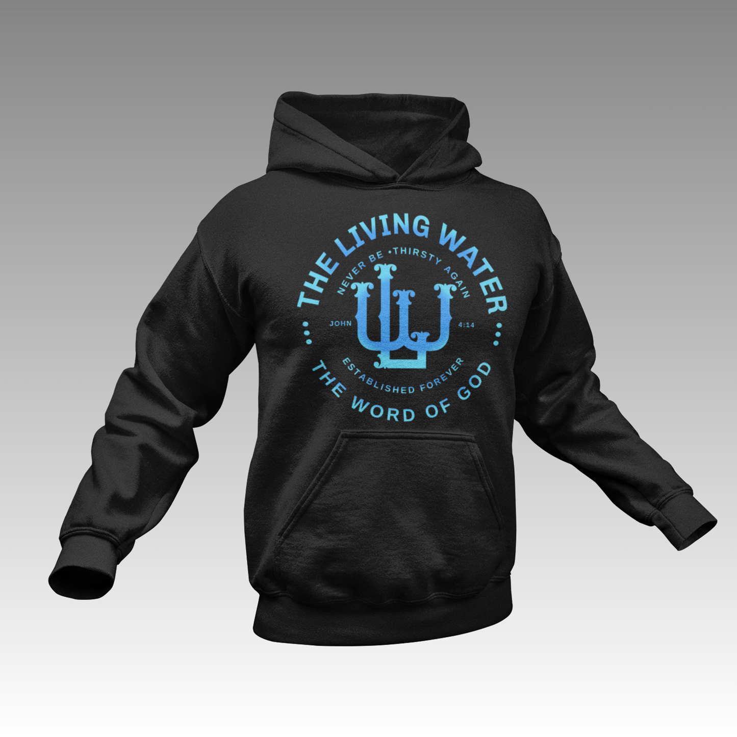 Never Thirst Again QR-Coded Hoodie