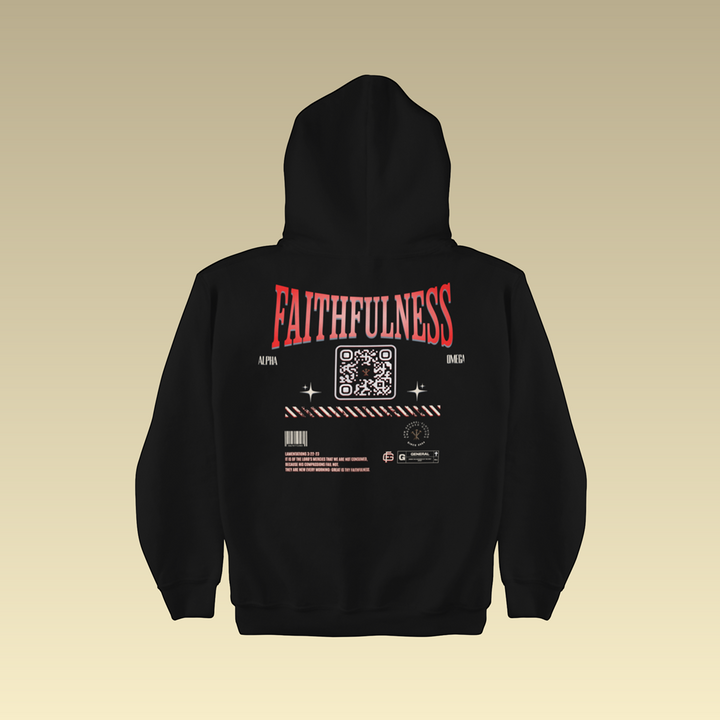 Great Is Thy Faithfulness QR-Coded Hoodie