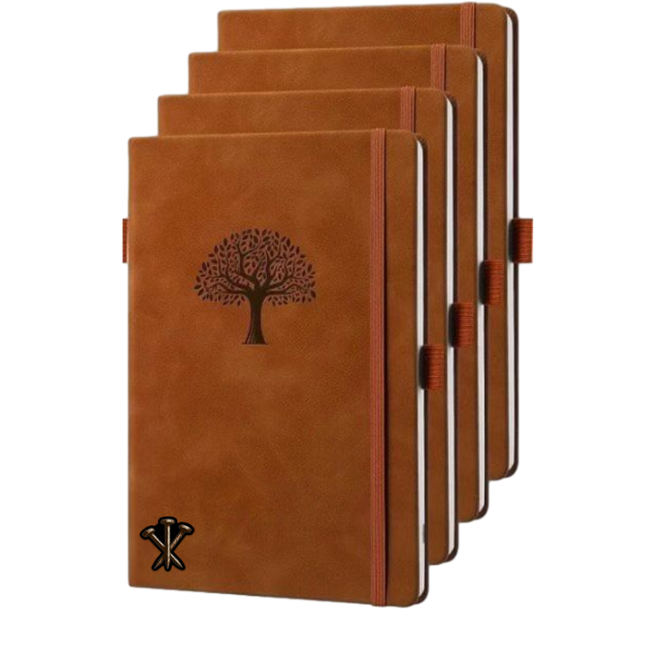 TAP and RECEIVE - Premium A5 Leather Lined Journal