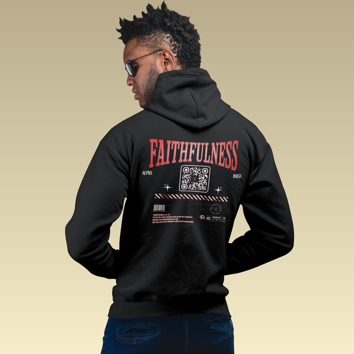 Great Is Thy Faithfulness QR-Coded Hoodie