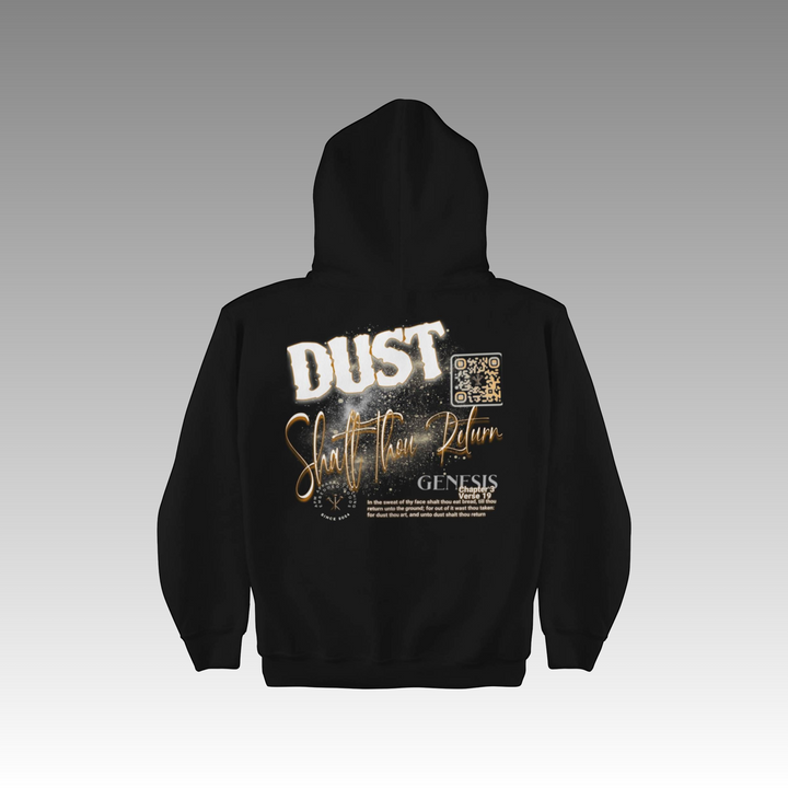 Dust Thou Art QR Coded Hoodie