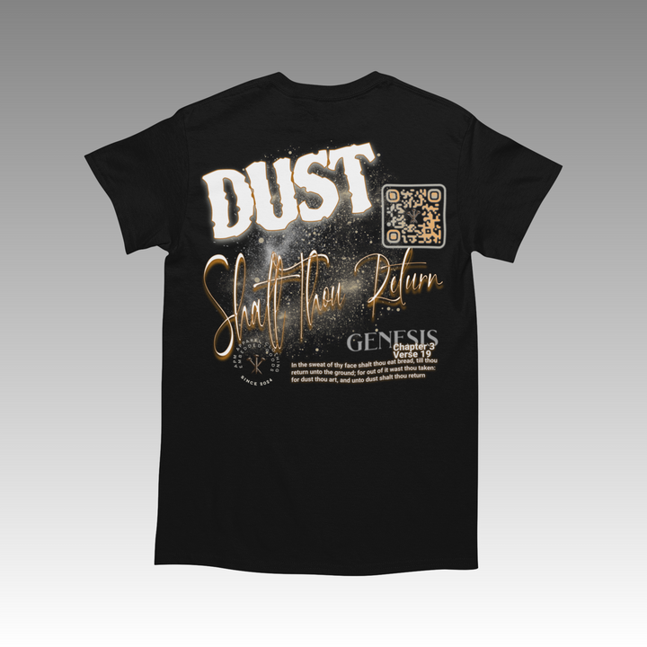 Dust Thou Art QR Coded T-Shirt