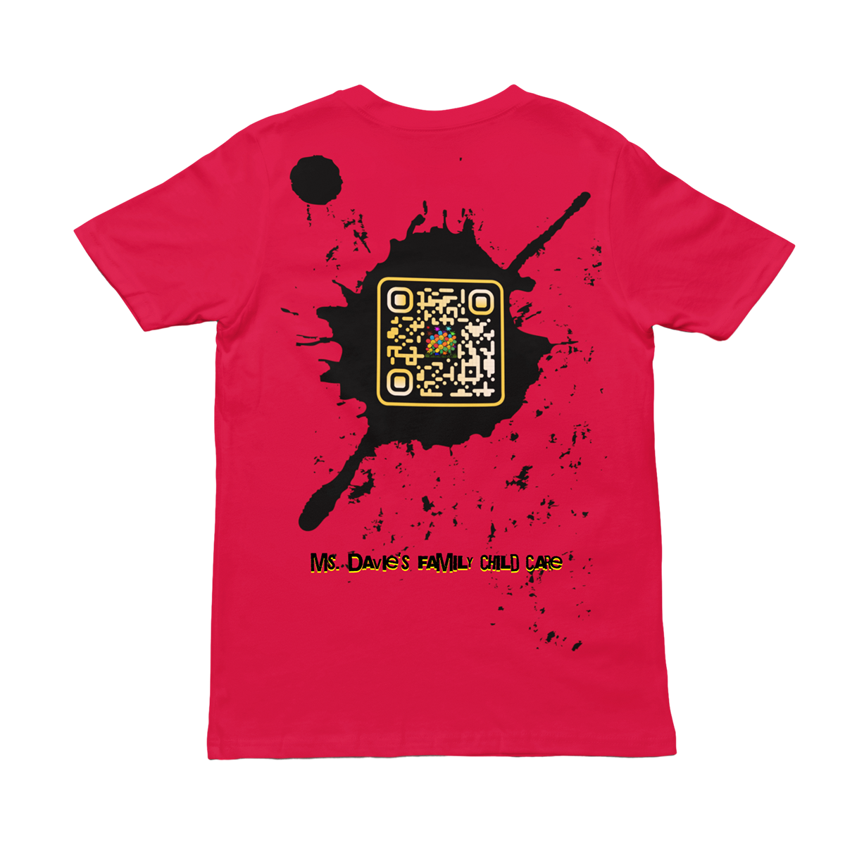 Ms. Davies Adult (RED) QR Coded Tees