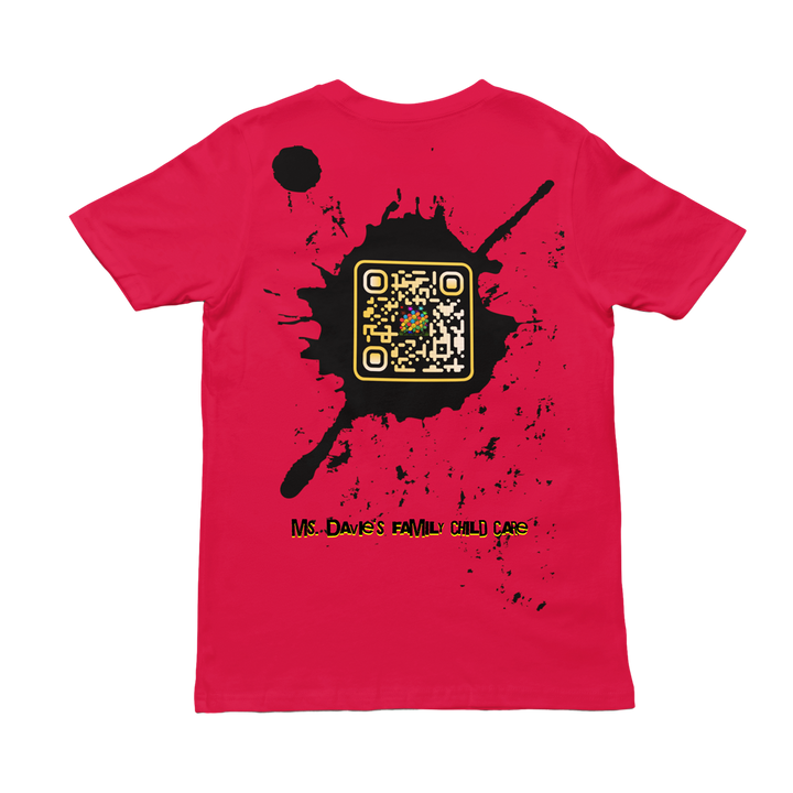 Ms. Davies Adult (RED) QR Coded Tees