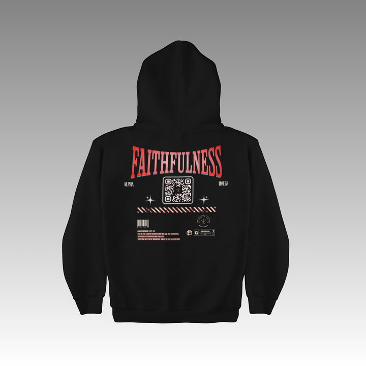 Great Is Thy Faithfulness QR-Coded Hoodie