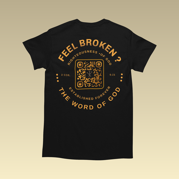 Heals  The Brokenhearted QR-Coded T-Shirt