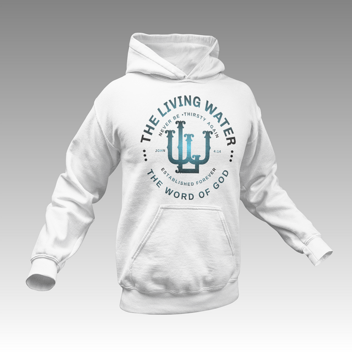 Never Thirst Again QR-Coded Hoodie