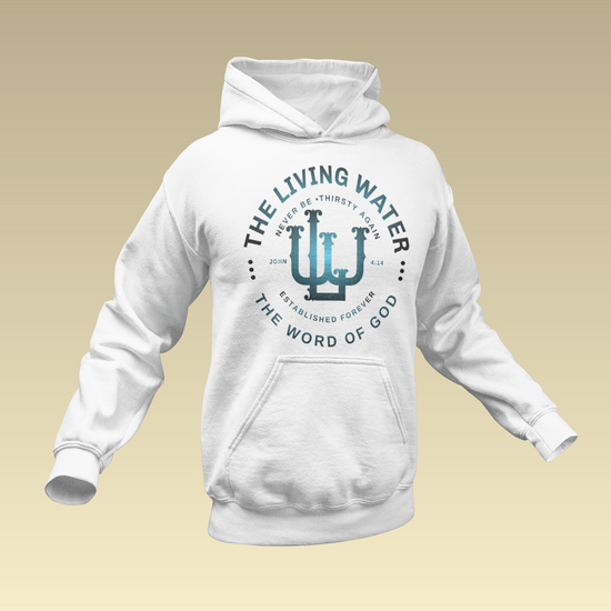 Never Thirst Again QR-Coded Hoodie