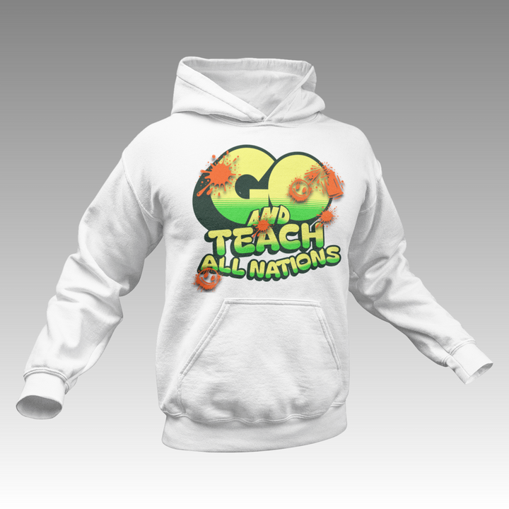 Go and Teach All Nations QR-Coded Hoodie